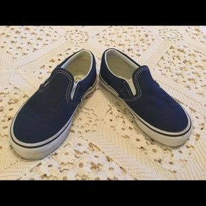 Kids Slip On Vans Size 11.5